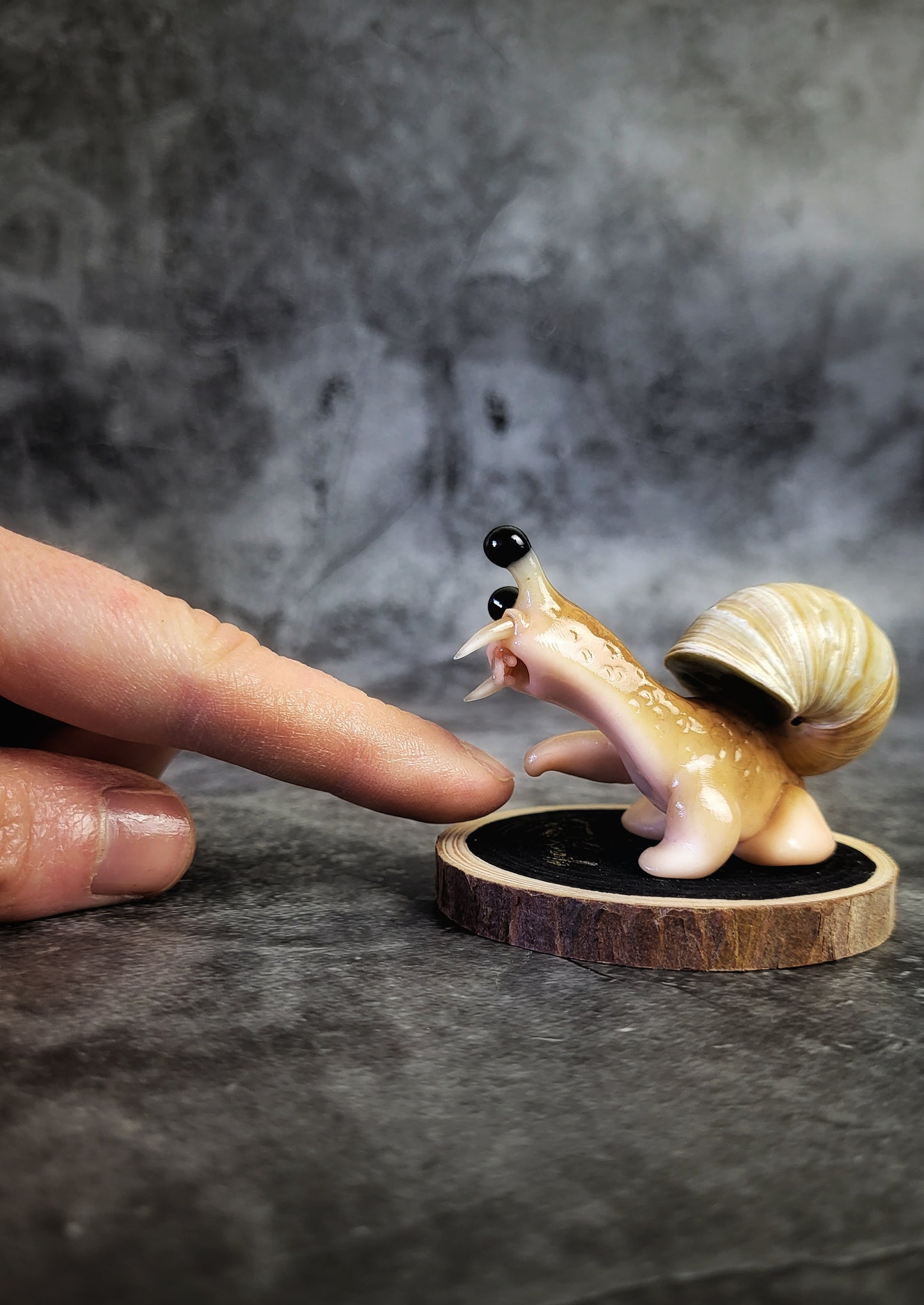 Limburium - TrailSnailz Mystical Snail Sculpture