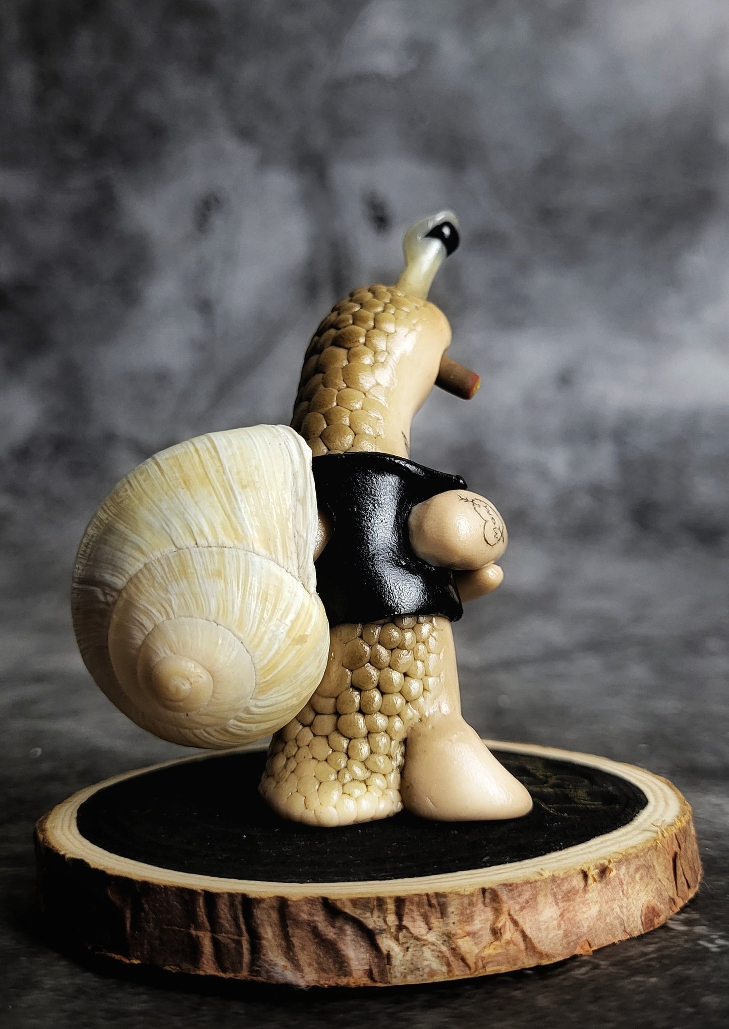 Slate - TrailSnailz Mystical Snail Sculpture