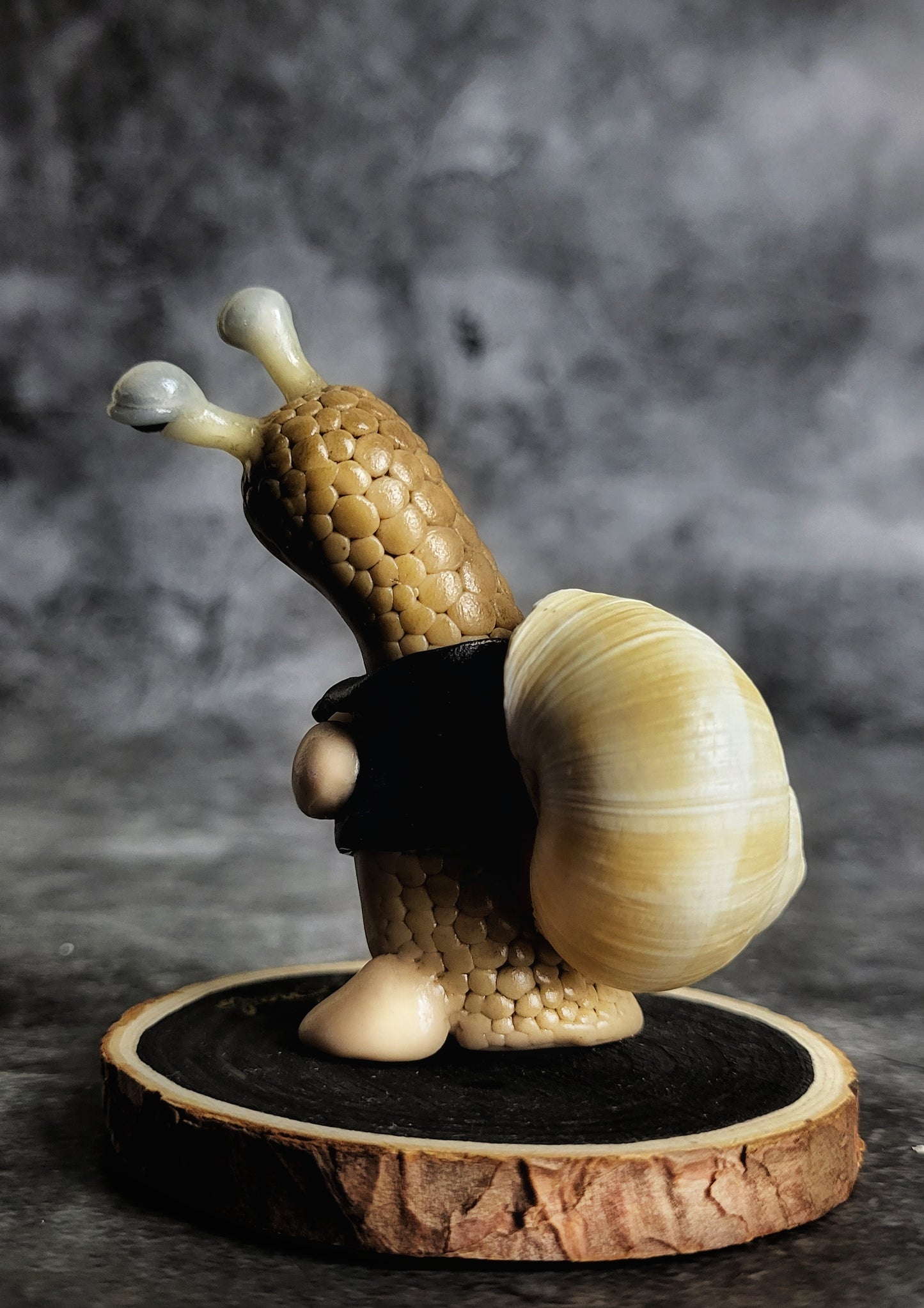 Slate - TrailSnailz Mystical Snail Sculpture