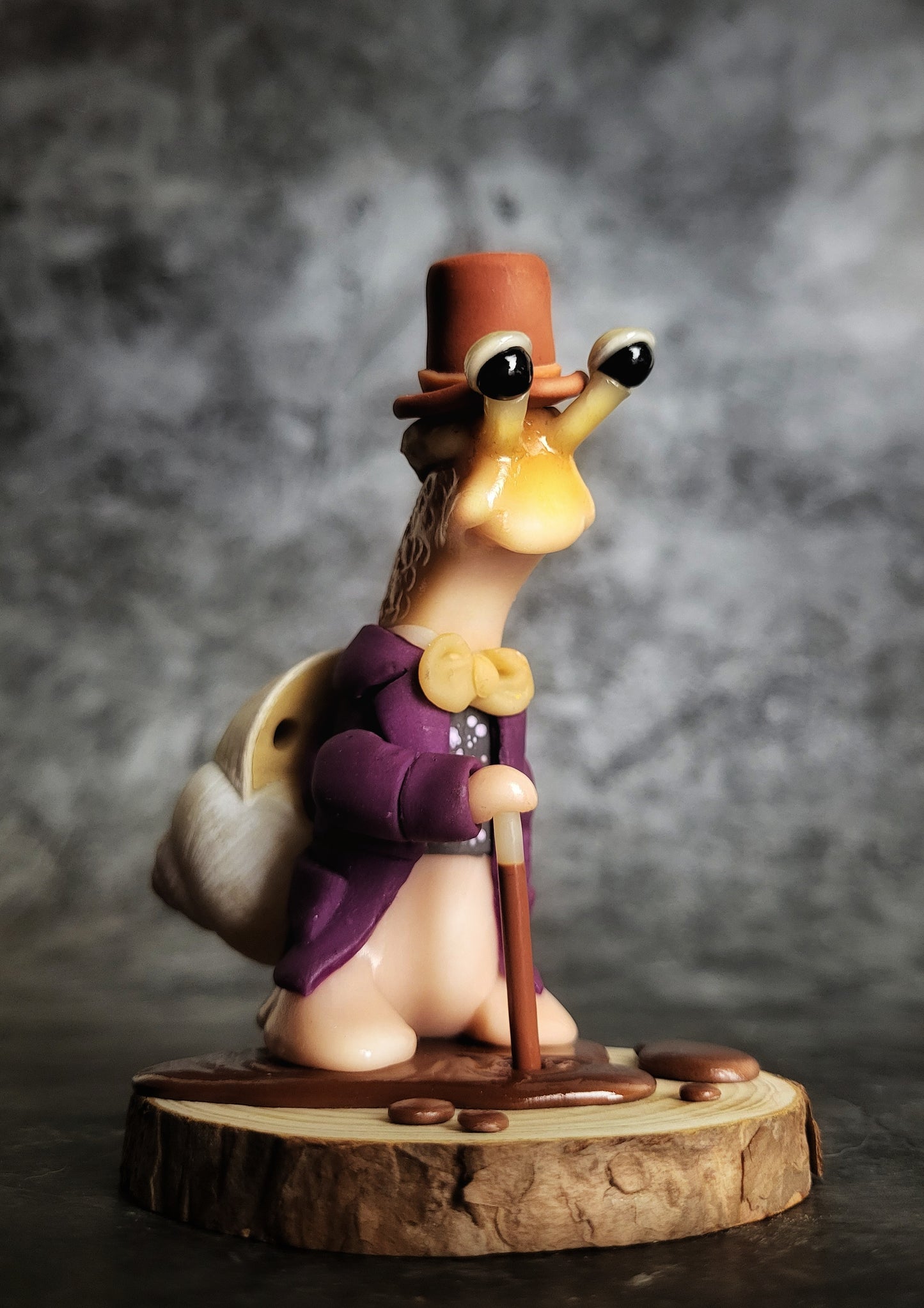 Villy Vonka - TrailSnailz Mystical Snail Sculpture