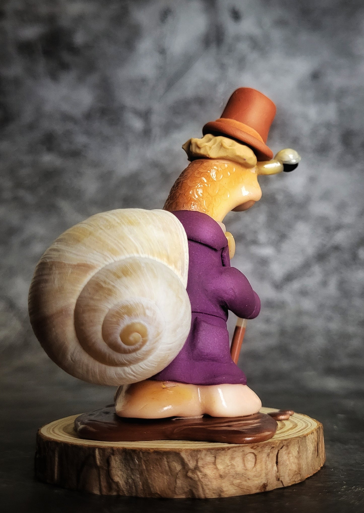 Villy Vonka - TrailSnailz Mystical Snail Sculpture