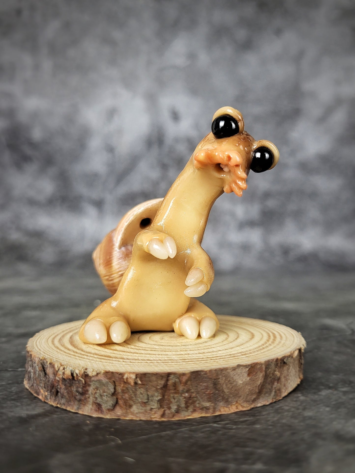 Grubble - TrailSnailz Mystical Snail Sculpture