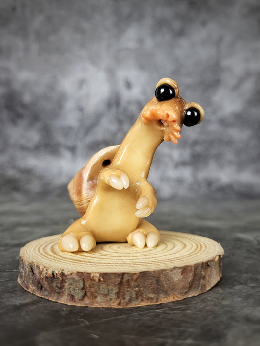 Grubble - TrailSnailz Mystical Snail Sculpture
