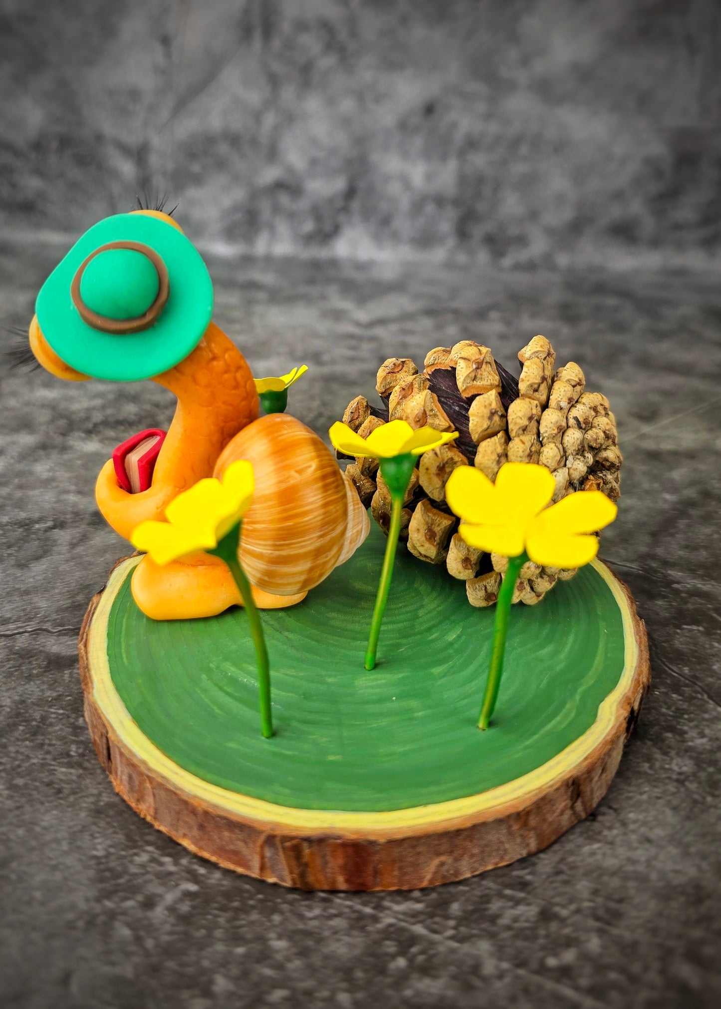 Fern - TrailSnailz Mystical Snail Sculpture
