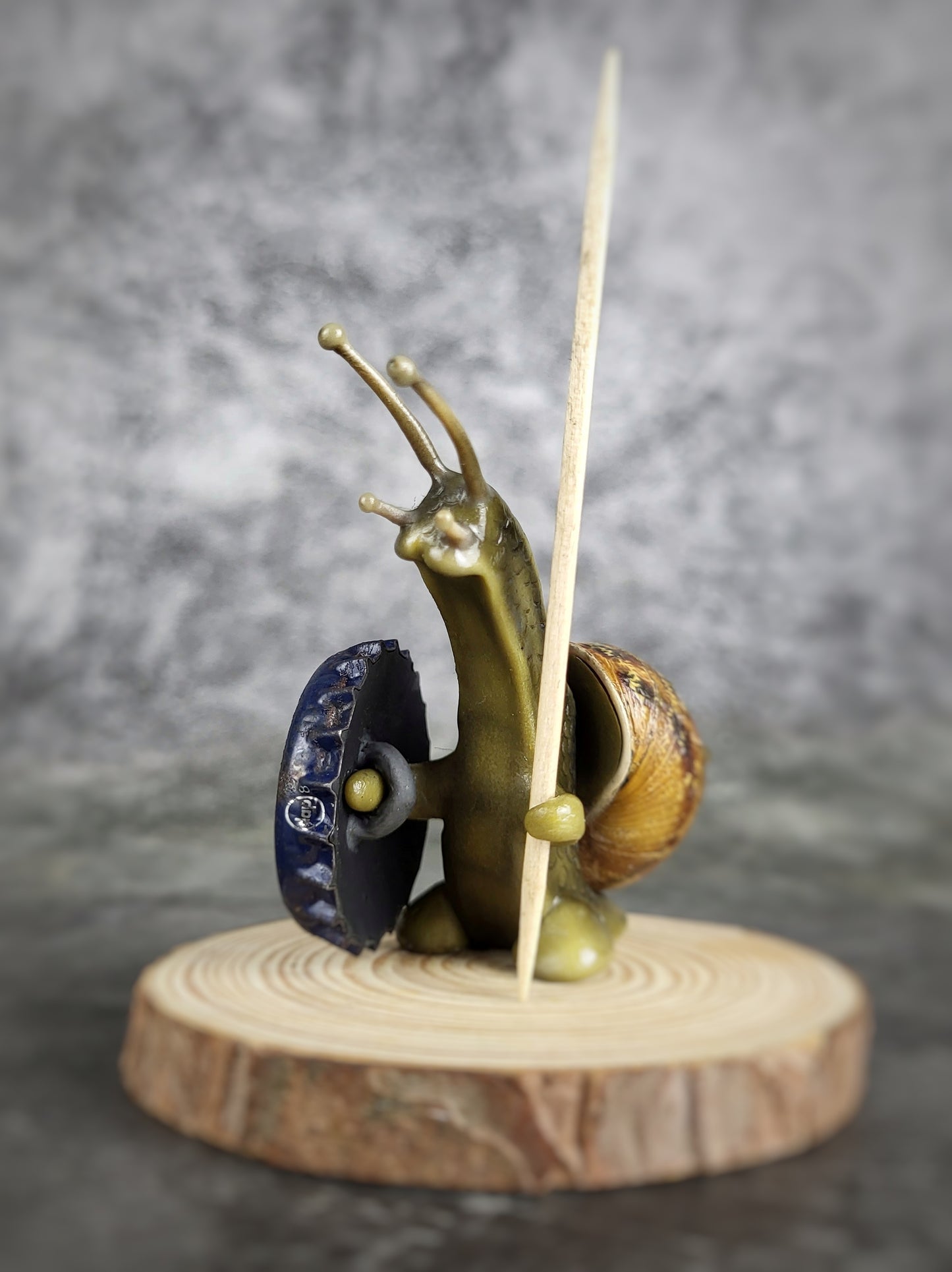 Knurl - TrailSnailz Mystical Snail Sculpture