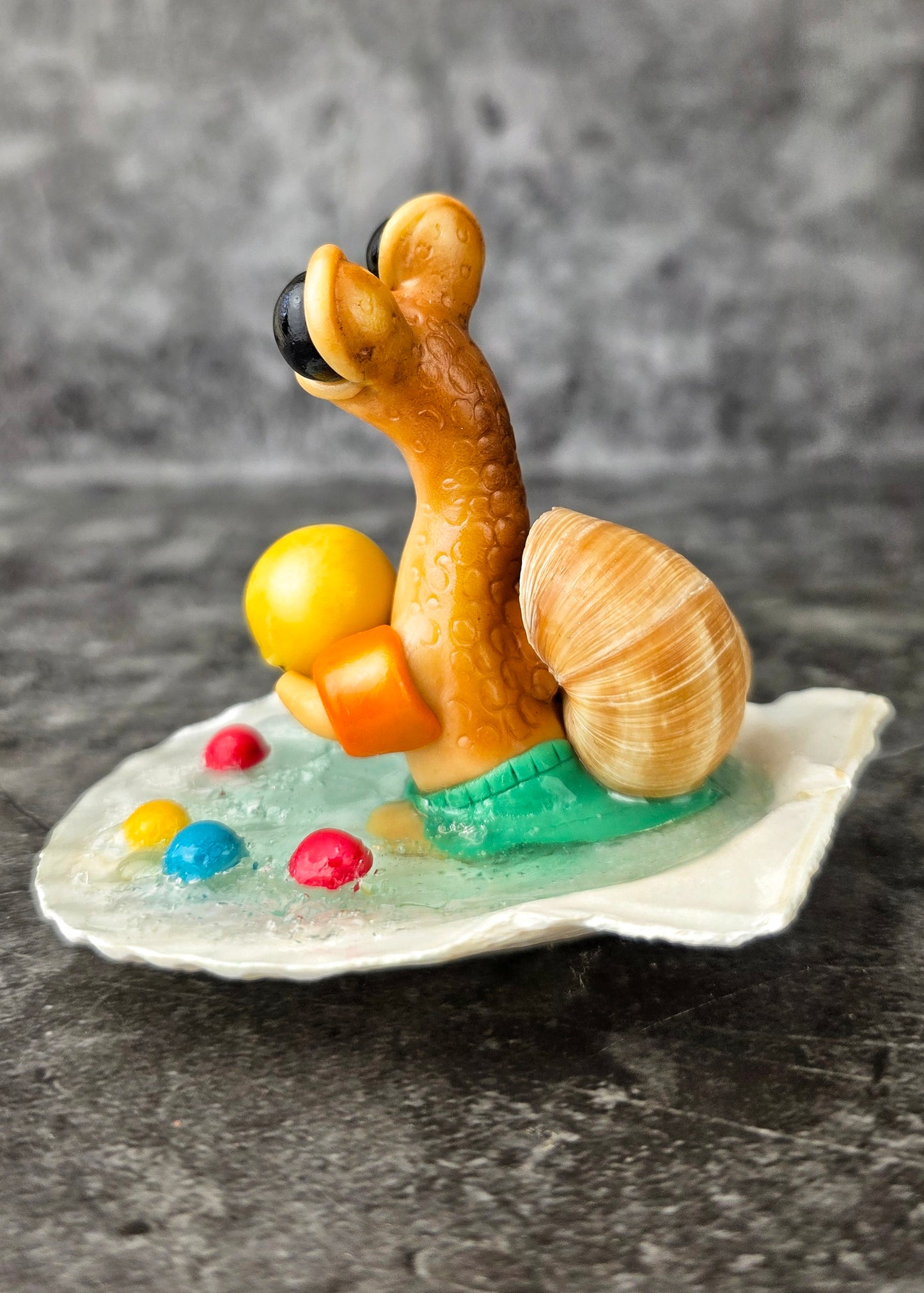 Tubbles - TrailSnailz Mystical Snail Sculpture