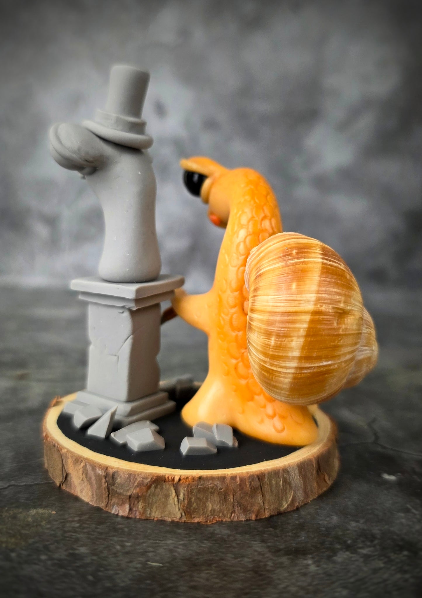 Chip - TrailSnailz Mystical Snail Sculpture