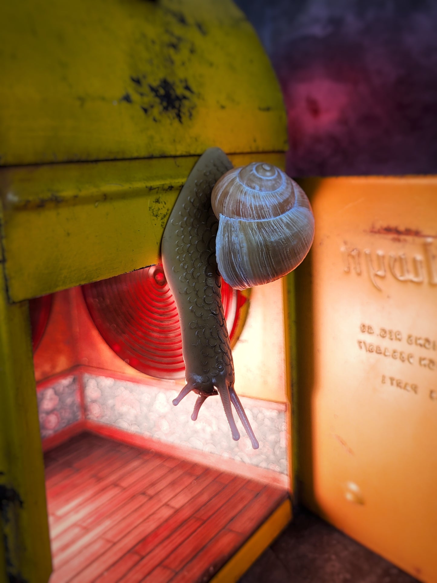 Magnetic TrailSnailz Sculpture