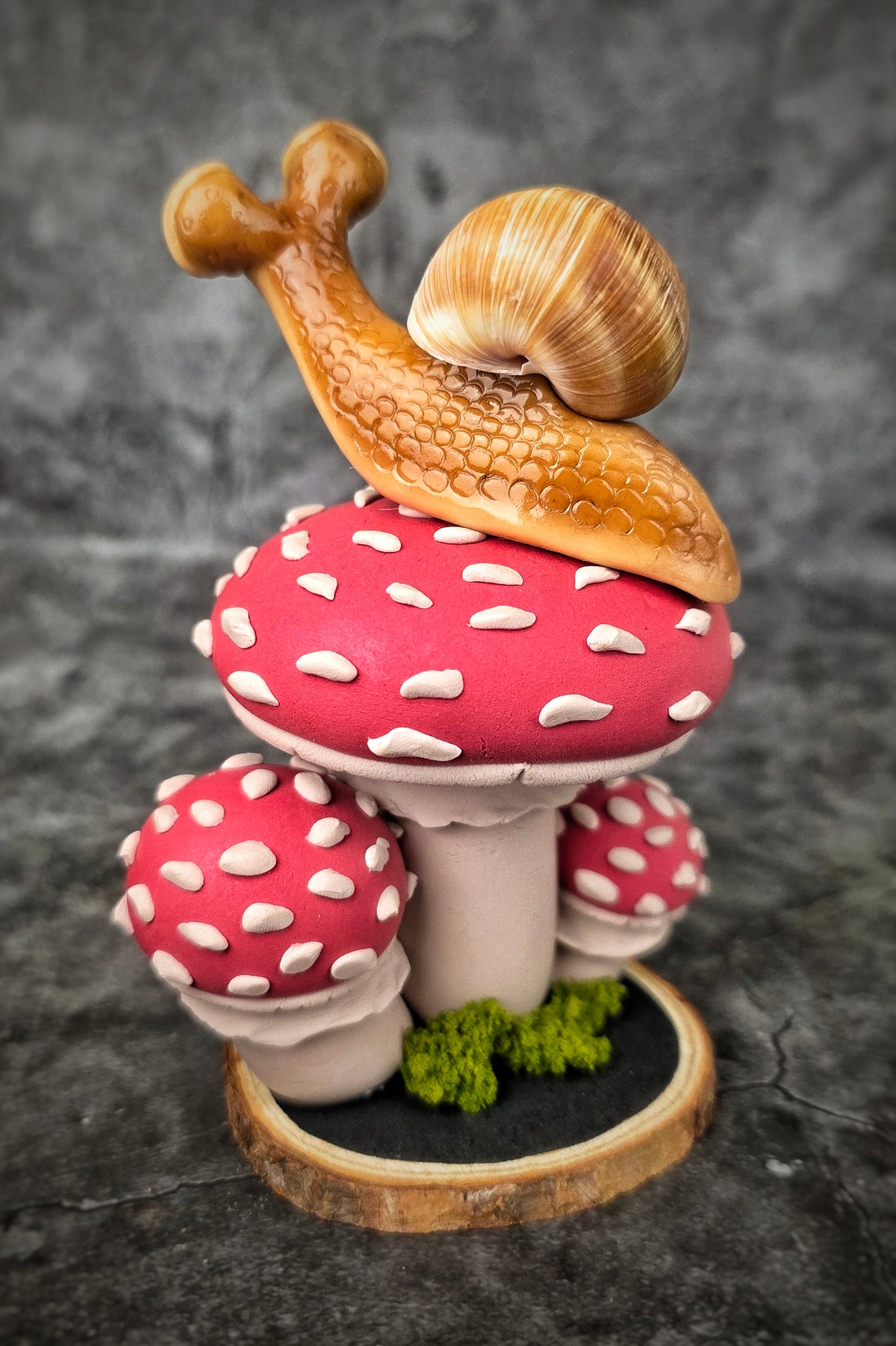 Myco - TrailSnailz Mystical Snail Sculpture