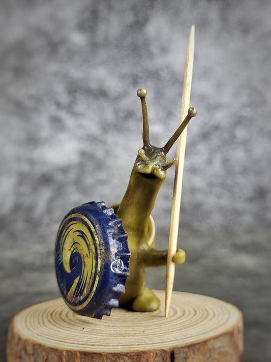Knurl - TrailSnailz Mystical Snail Sculpture
