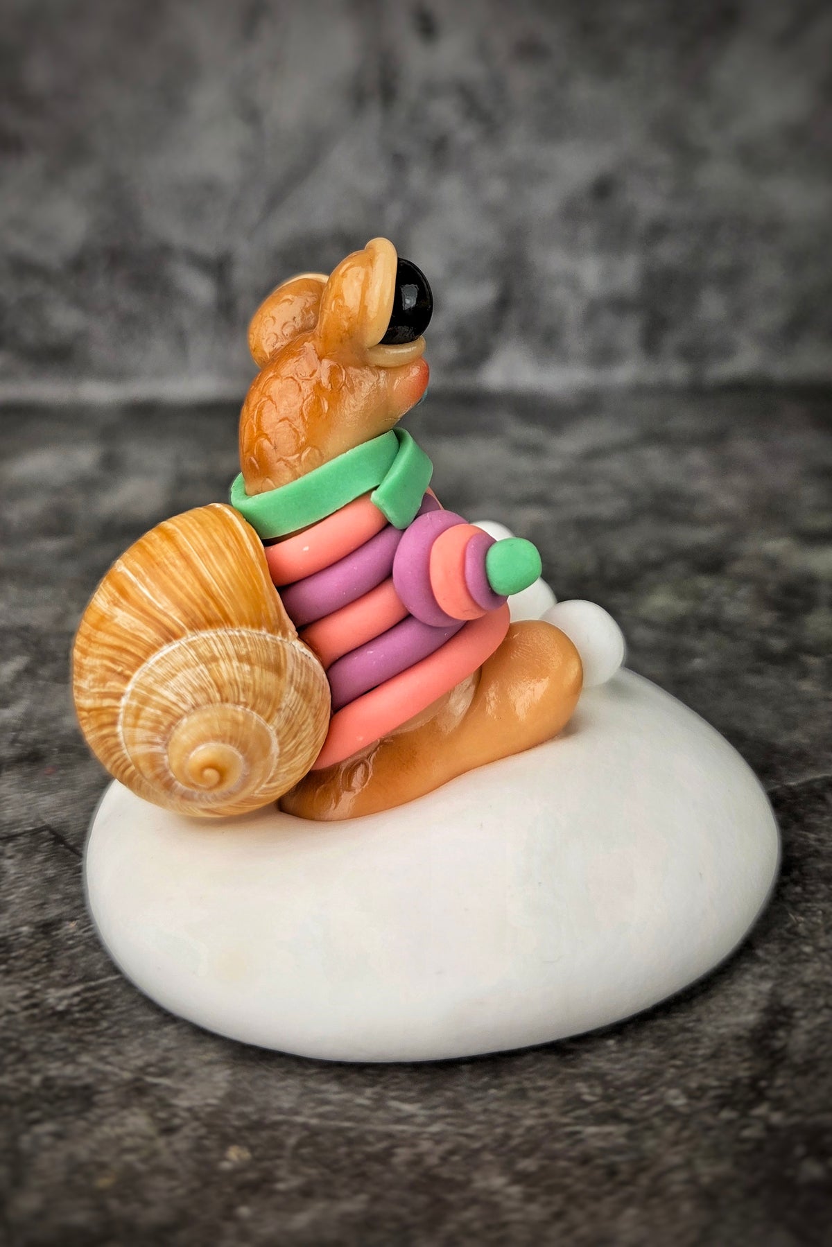Poppet - TrailSnailz Mystical Snail Sculpture