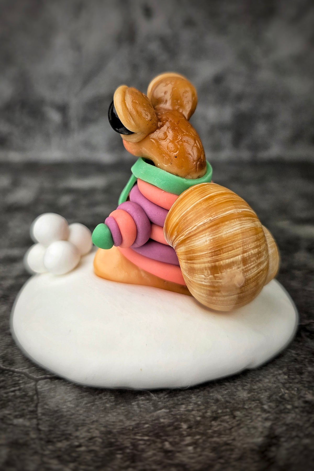 Poppet - TrailSnailz Mystical Snail Sculpture