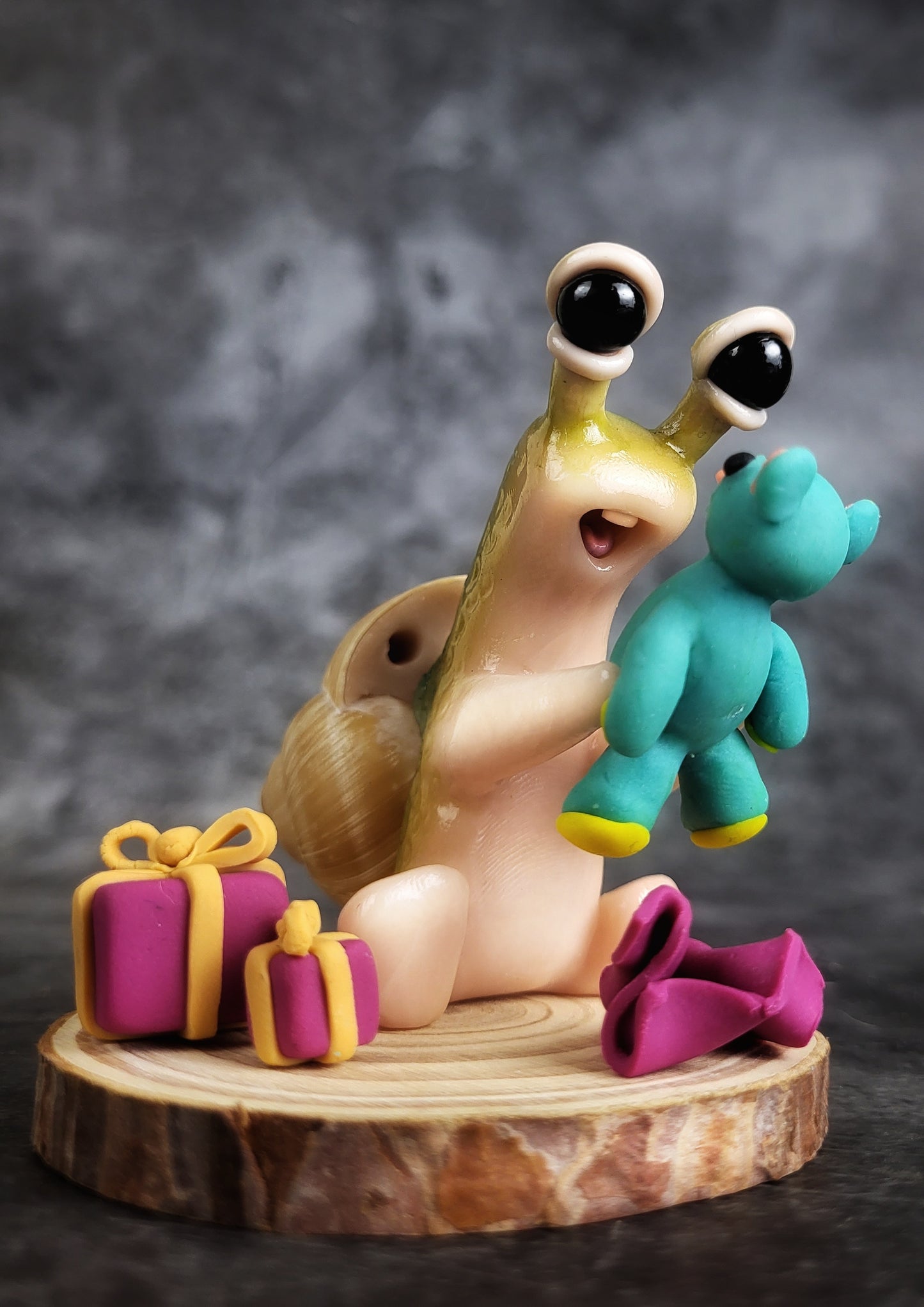 Bink - TrailSnailz Mystical Snail Sculpture