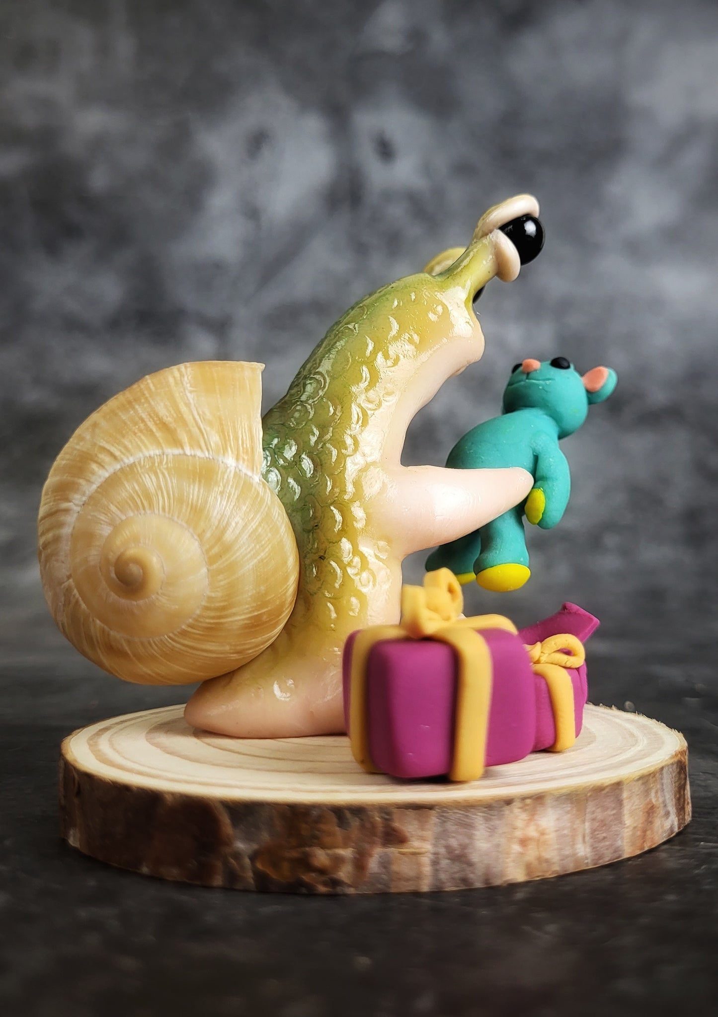 Bink - TrailSnailz Mystical Snail Sculpture