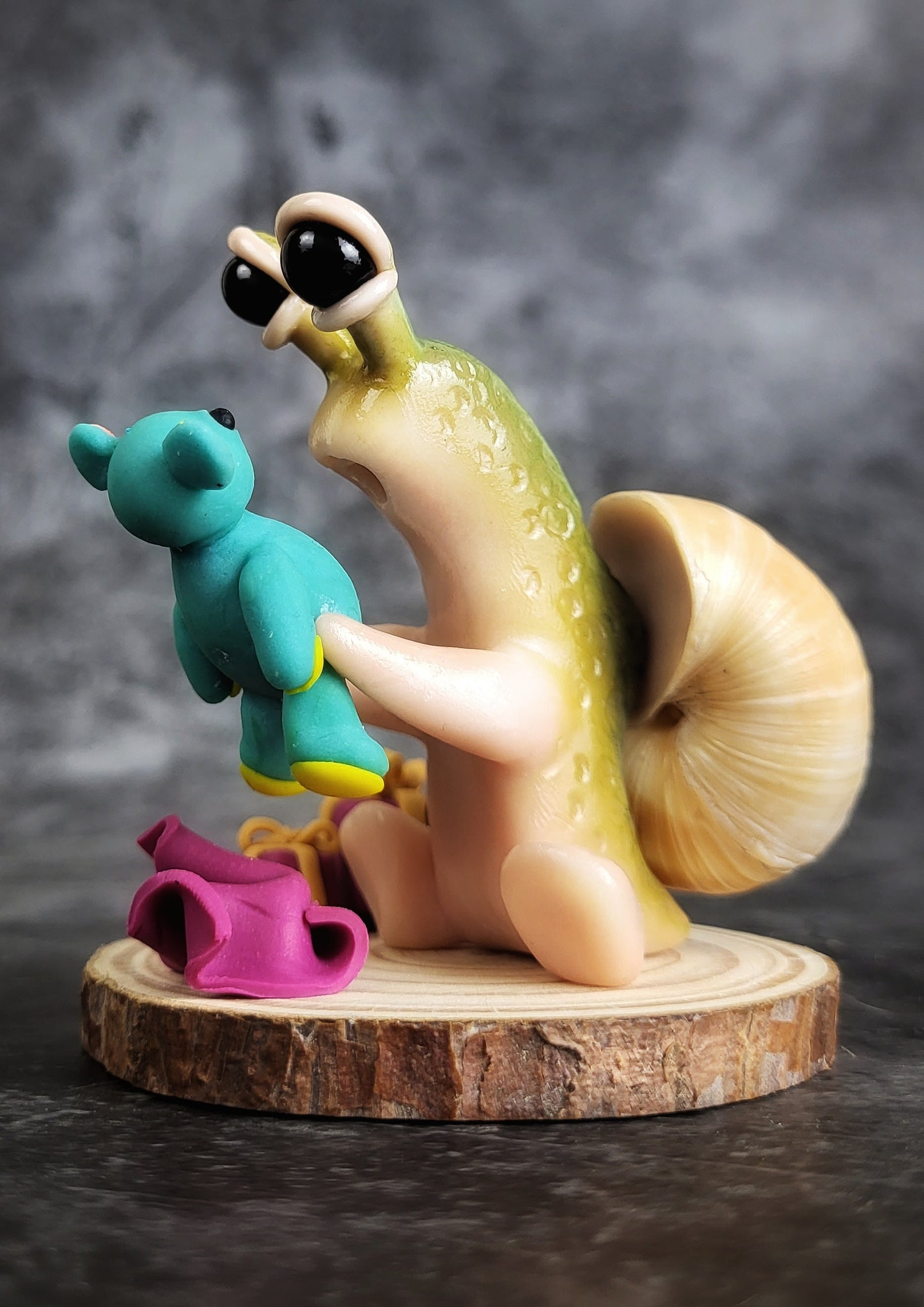 Bink - TrailSnailz Mystical Snail Sculpture