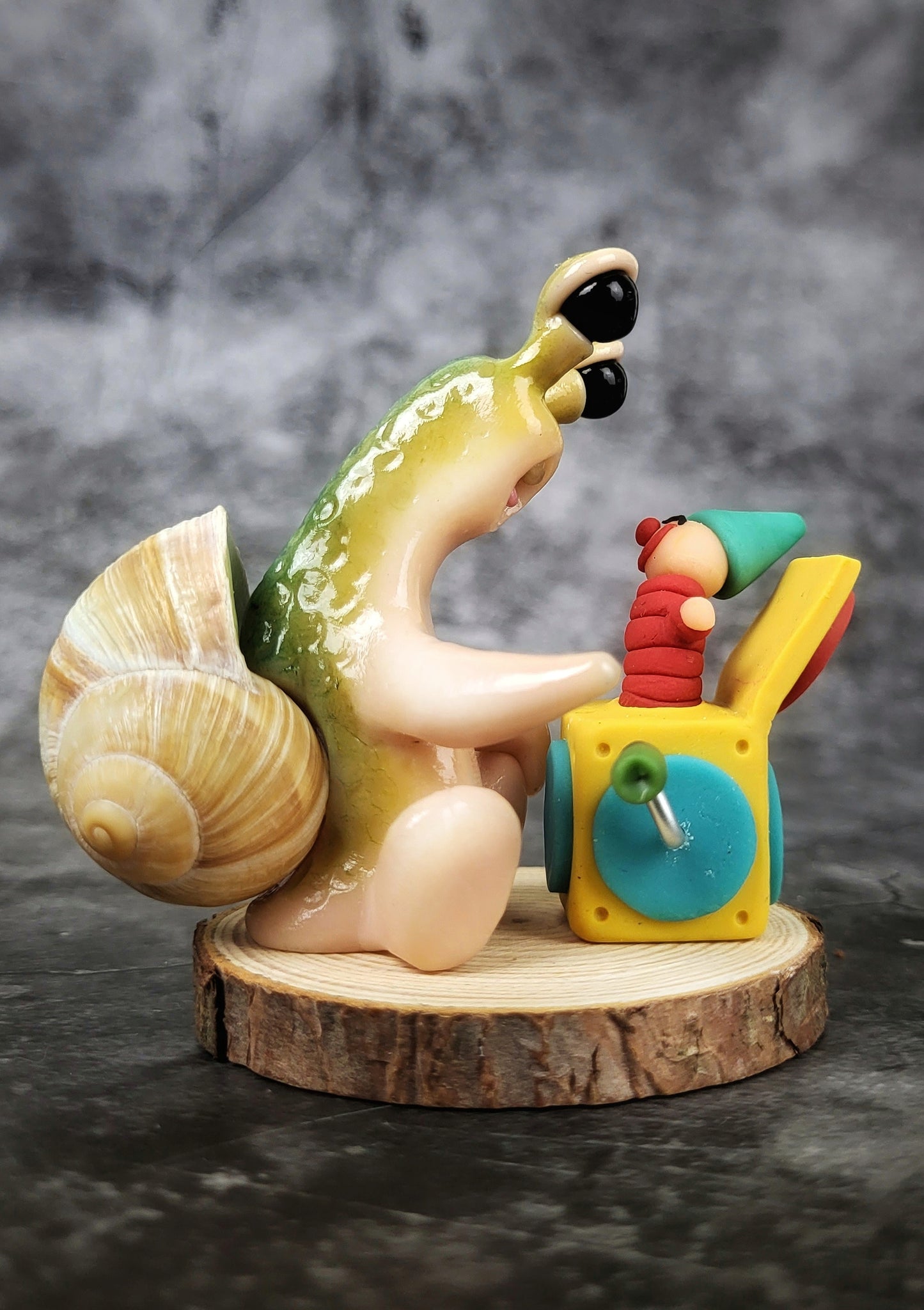 Tibby - TrailSnailz Mystical Snail Sculpture