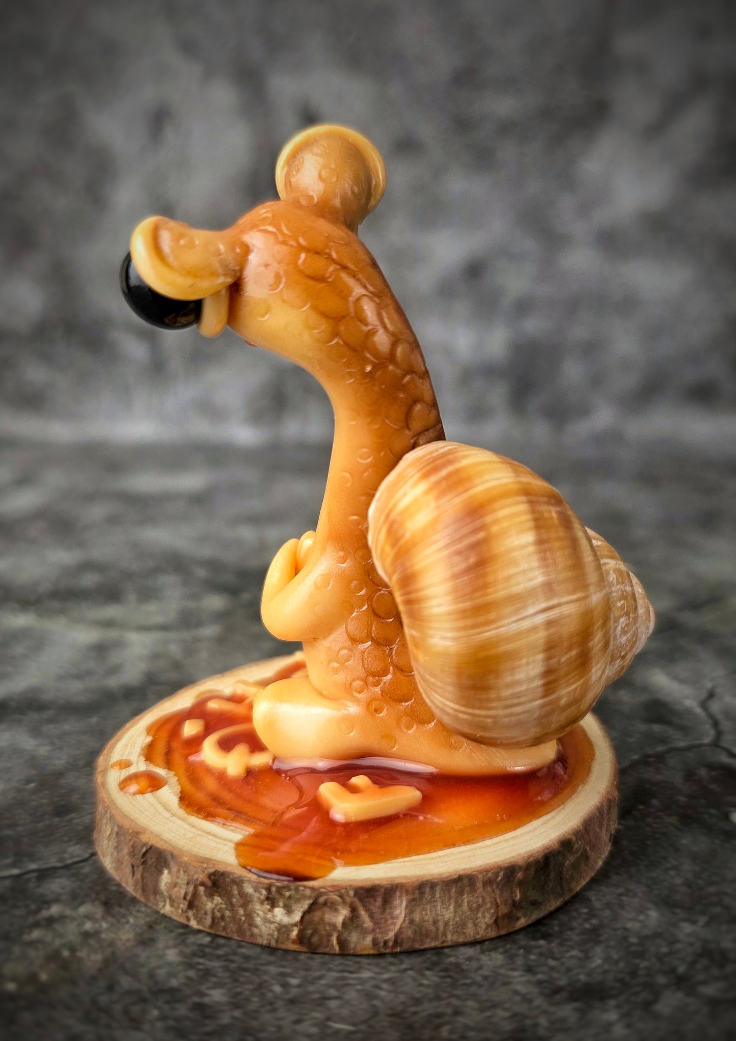 Grumble - TrailSnailz Mystical Snail Sculpture