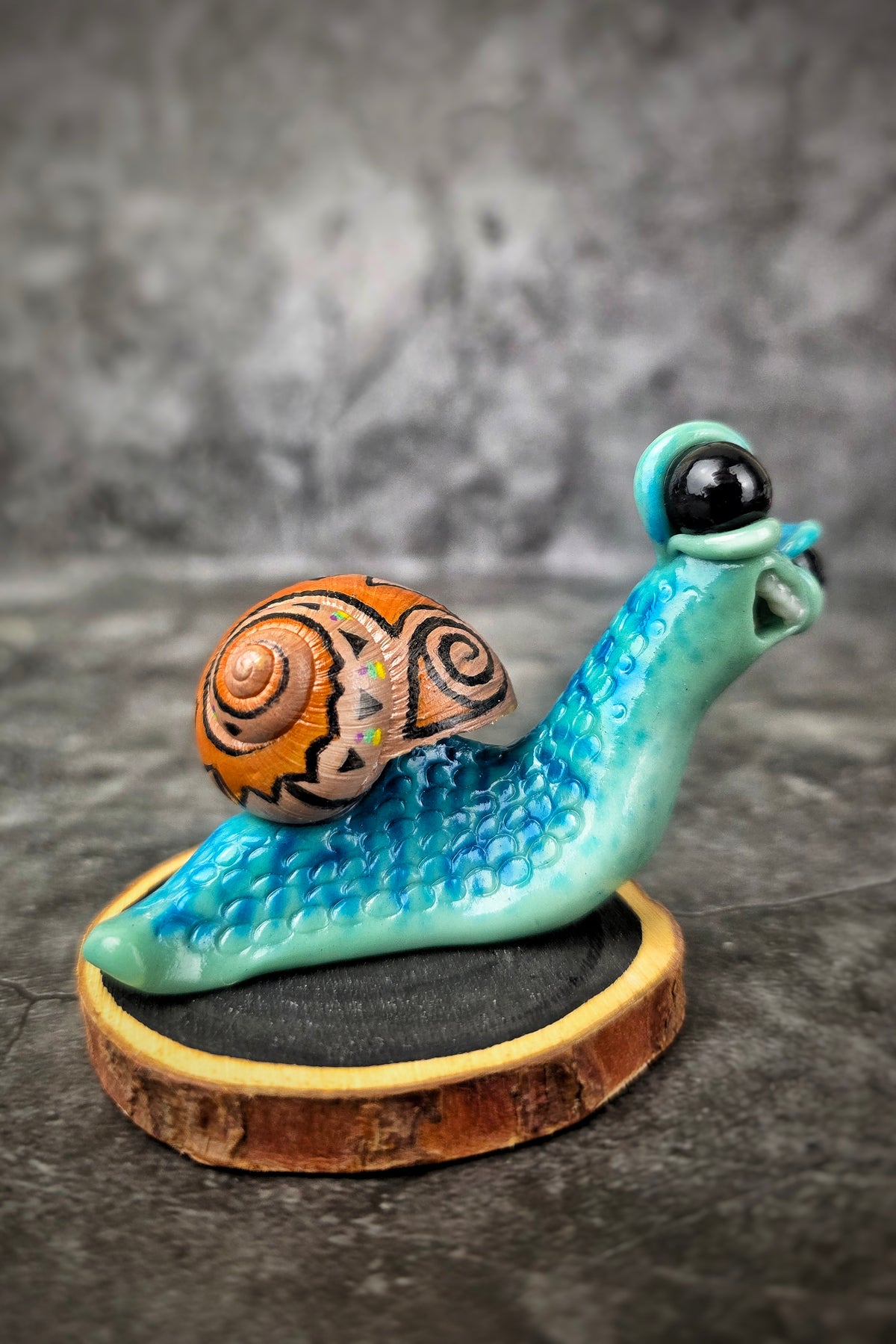 Sullie - TrailSnailz Mystical Snail Sculpture
