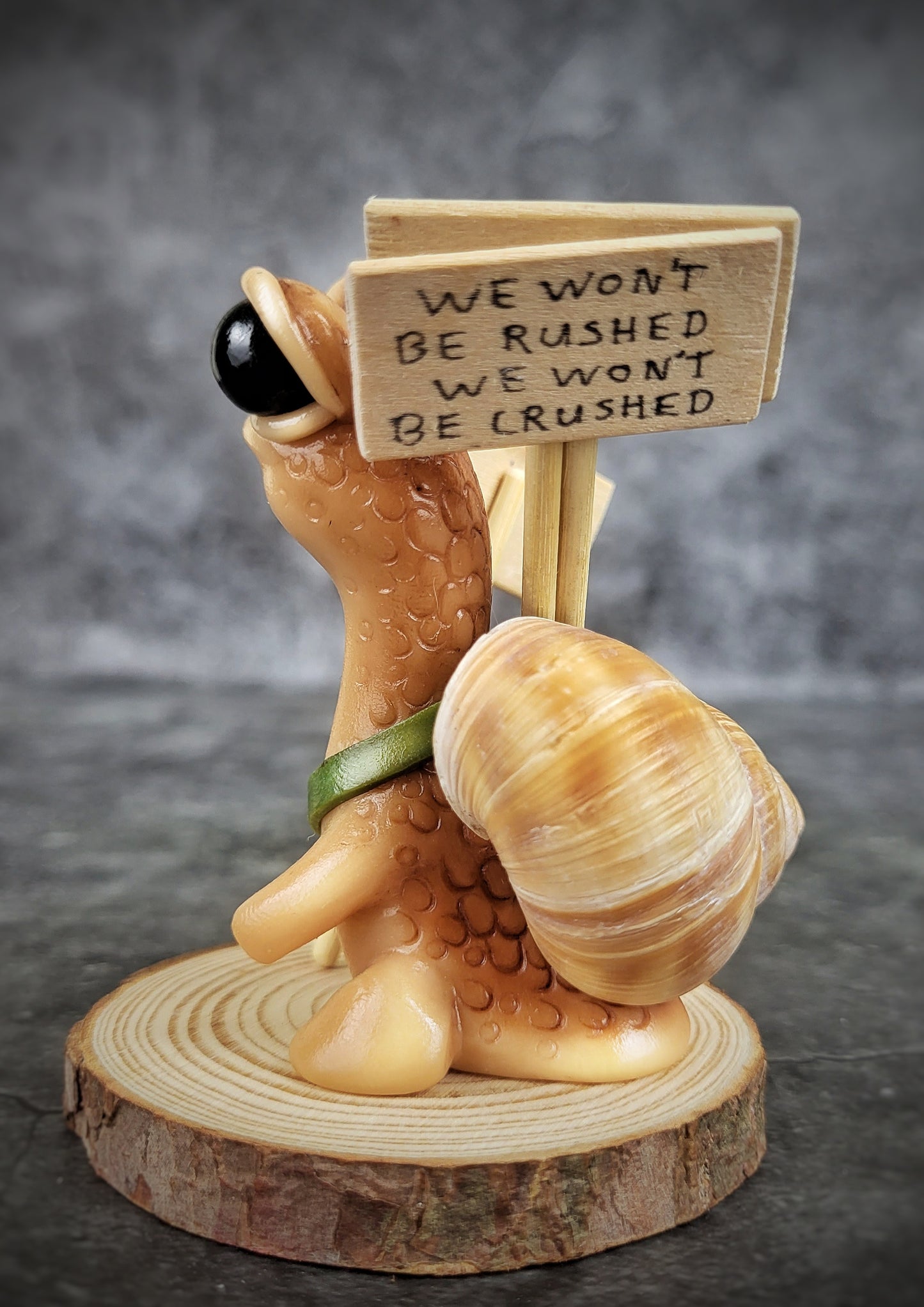 Grit - TrailSnailz Mystical Snail Sculpture