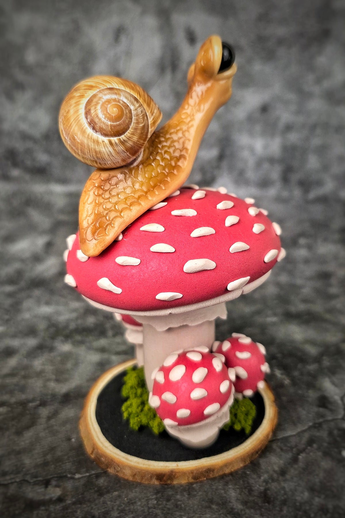 Myco - TrailSnailz Mystical Snail Sculpture