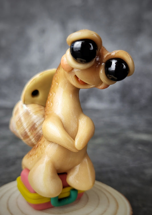 Pippy - TrailSnailz Mystical Snail Sculpture