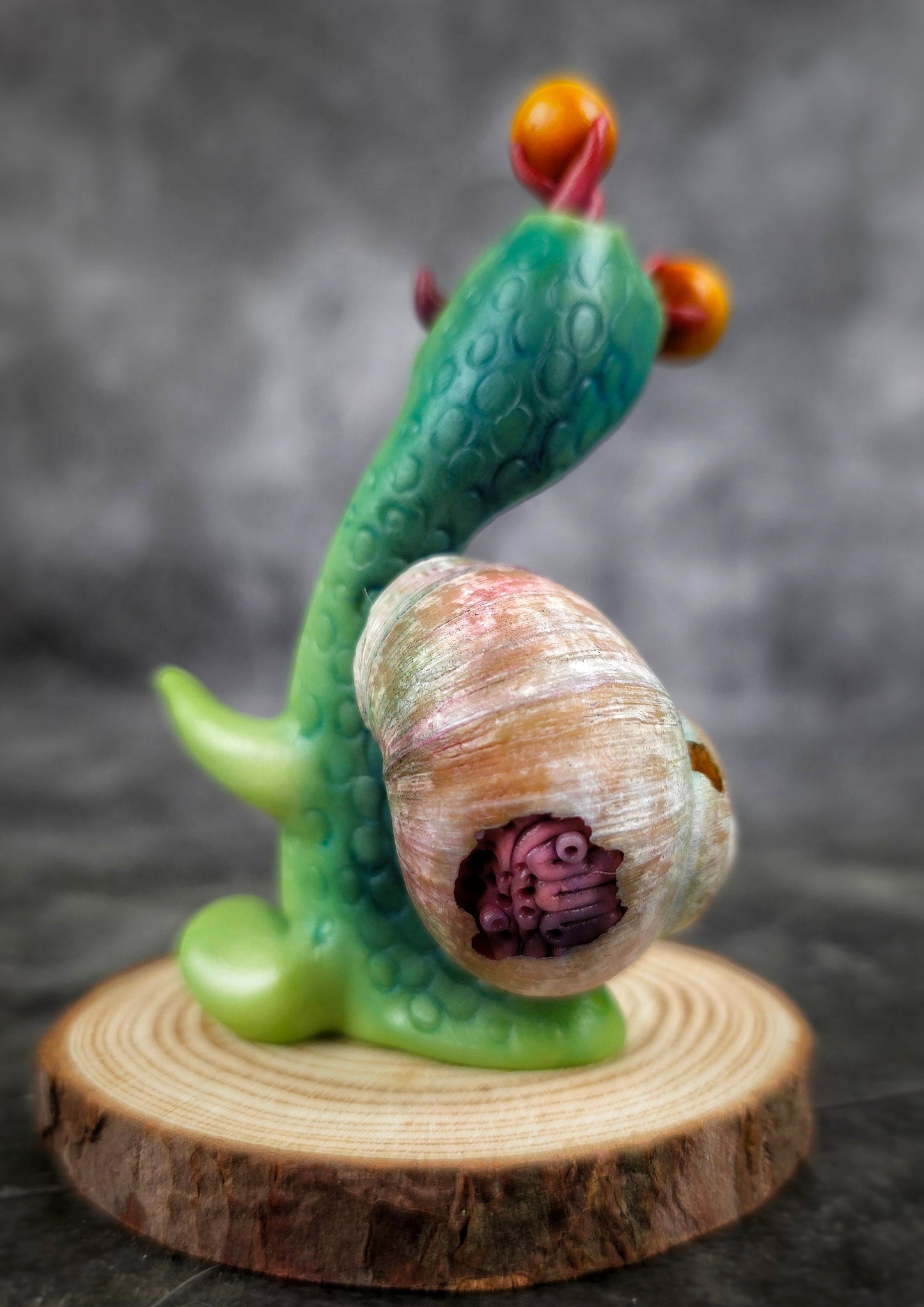 Gnaw - TrailSnailz Mystical Snail Sculpture