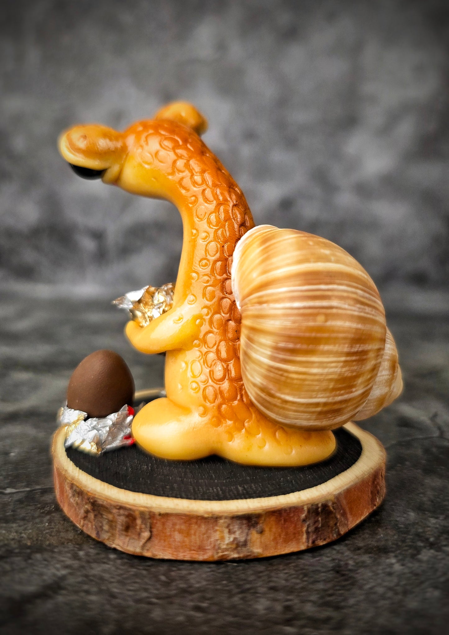Pipkin - TrailSnailz Mystical Snail Sculpture