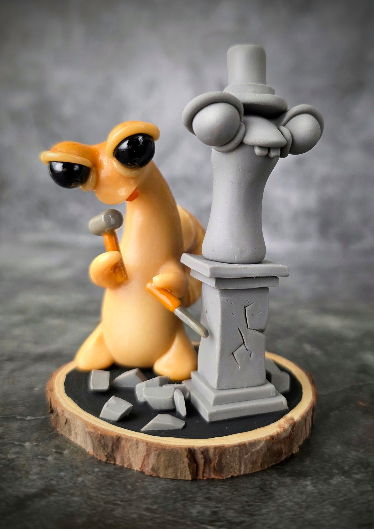 Chip - TrailSnailz Mystical Snail Sculpture