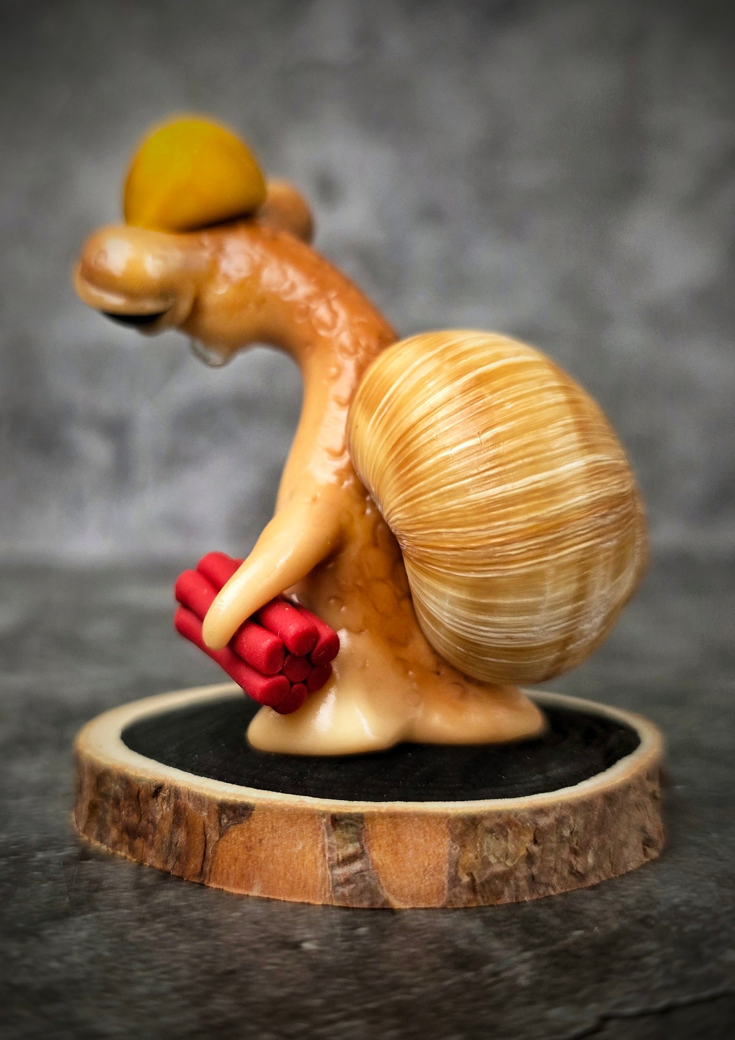 Clod - TrailSnailz Mystical Snail Sculpture