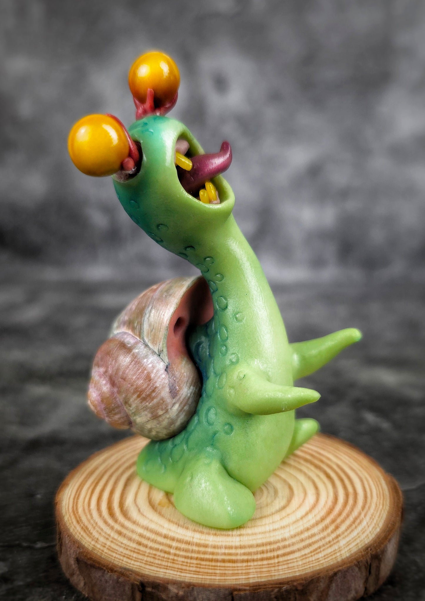 Gnaw - TrailSnailz Mystical Snail Sculpture