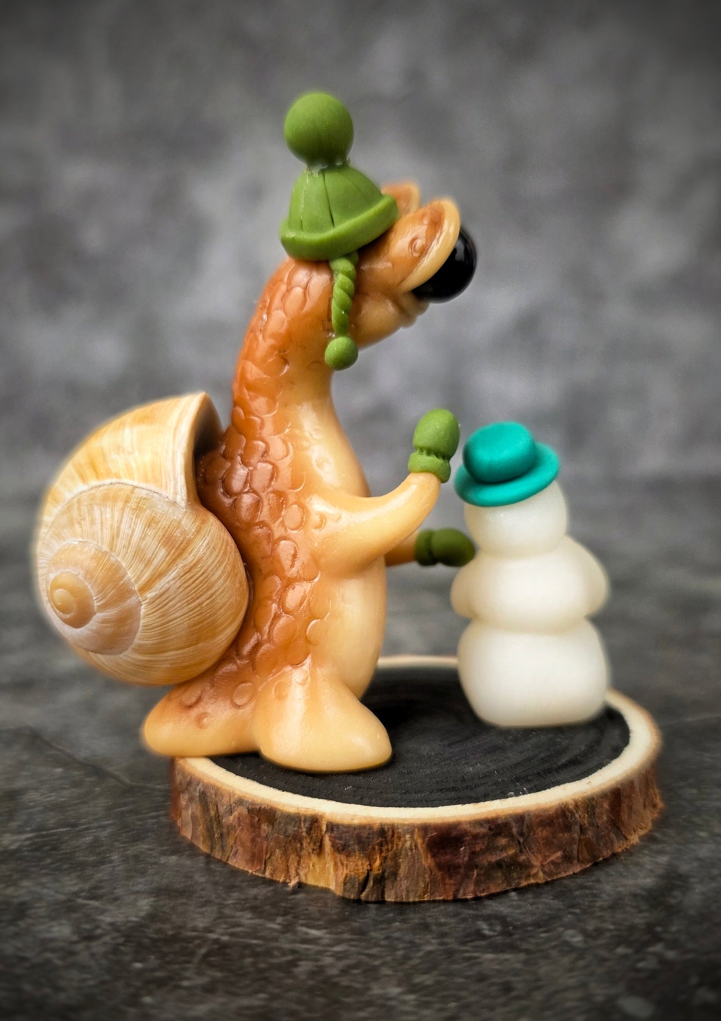 Tumbo - TrailSnailz Mystical Snail Sculpture