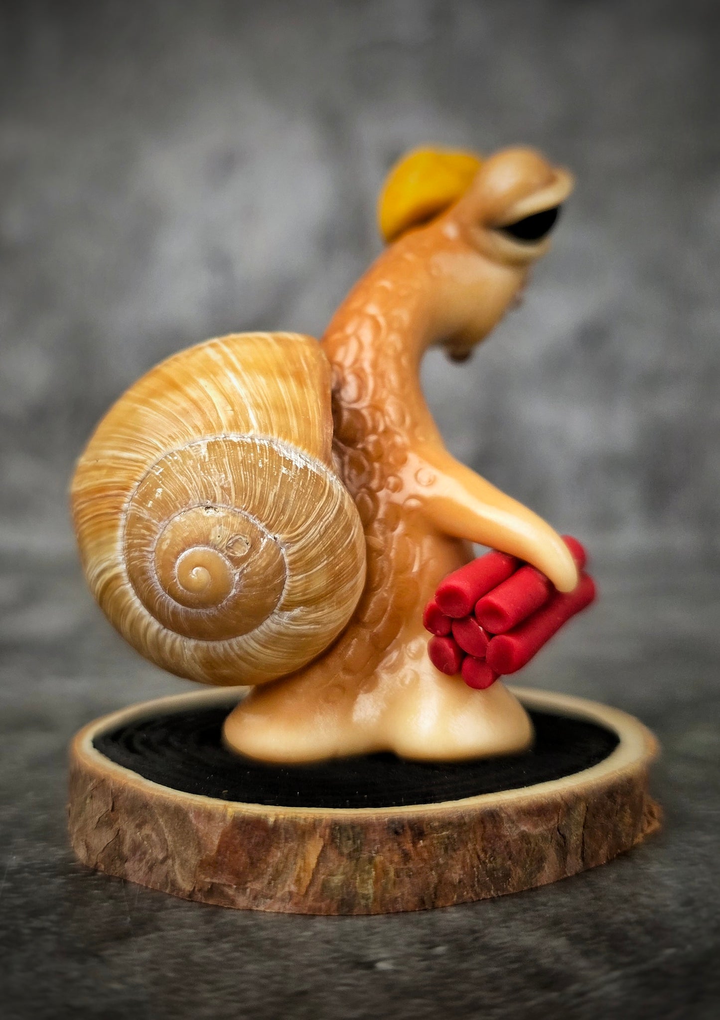 Clod - TrailSnailz Mystical Snail Sculpture