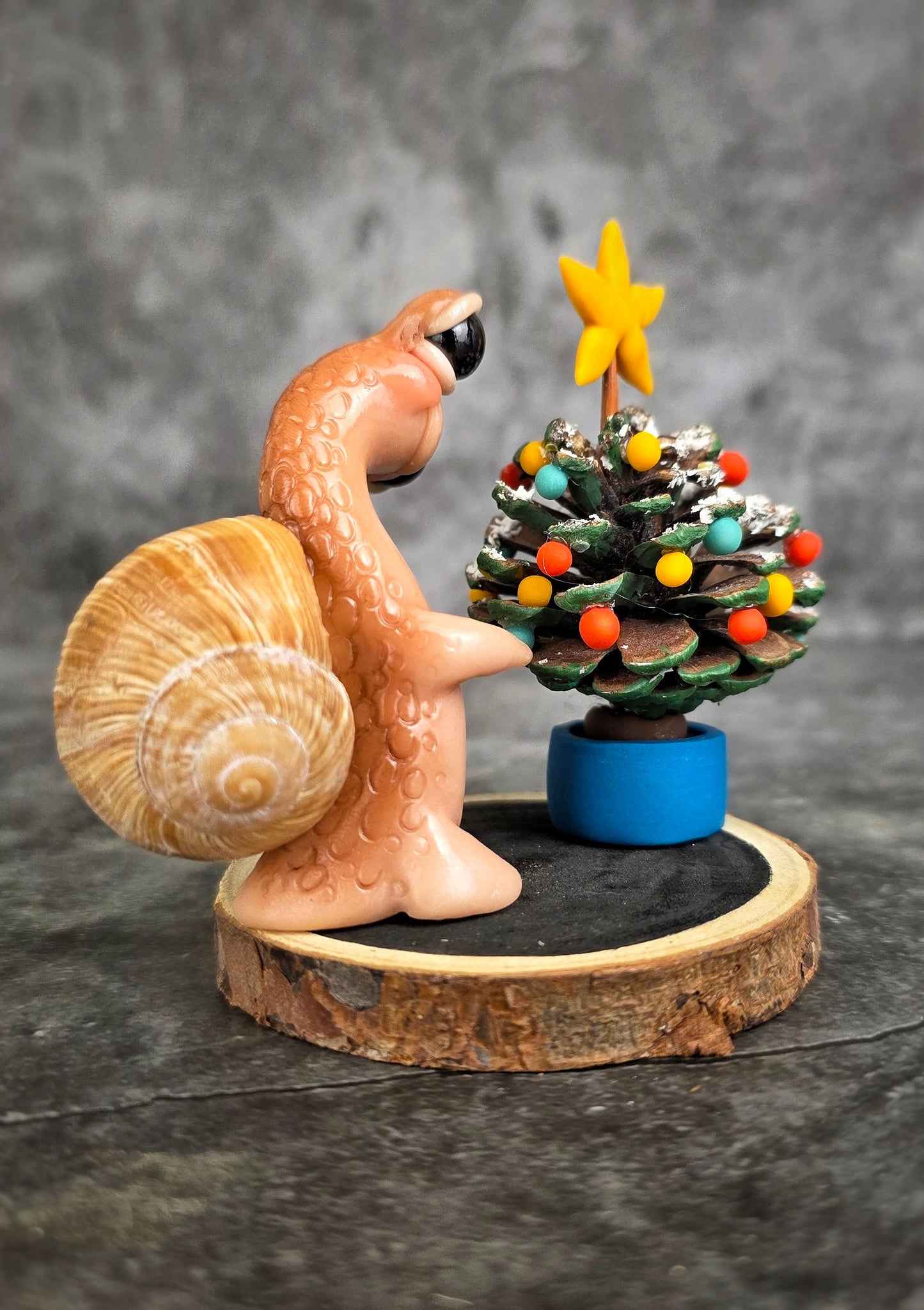 Twiggle - TrailSnailz Mystical Snail Sculpture
