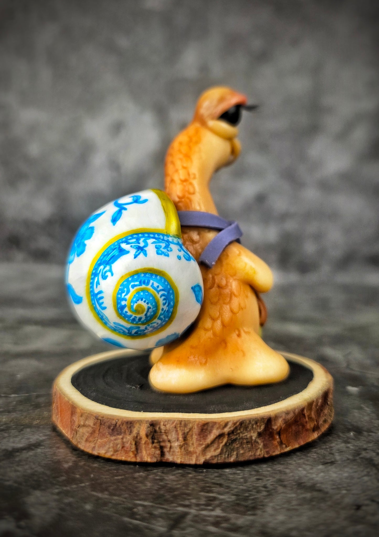 Veloura - TrailSnailz Mystical Snail Sculpture