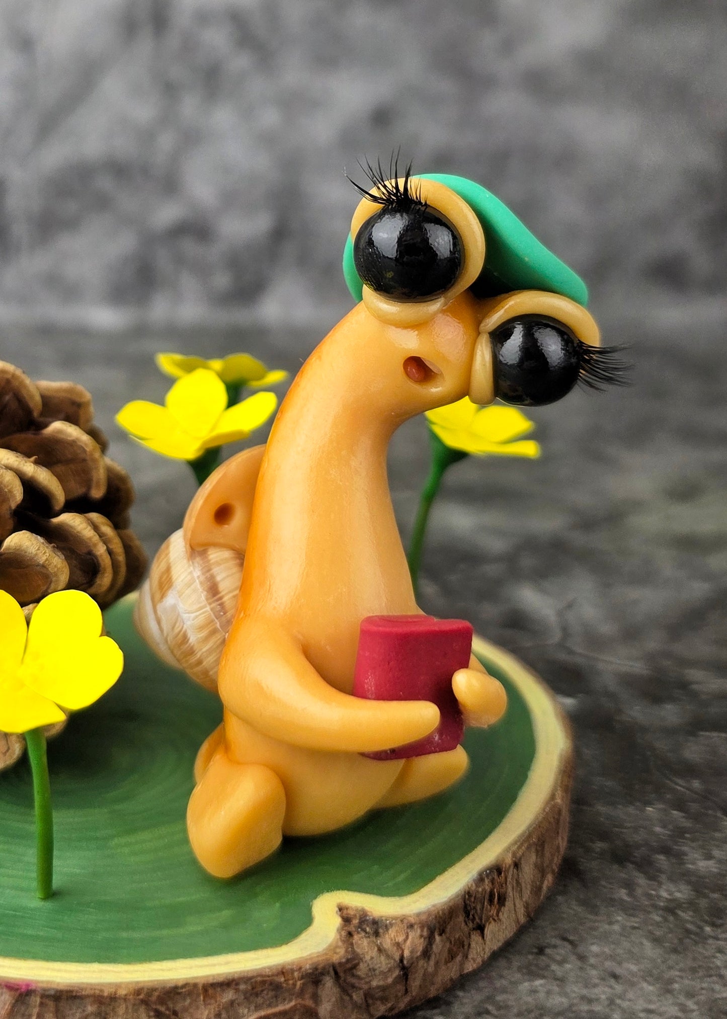 Fern - TrailSnailz Mystical Snail Sculpture