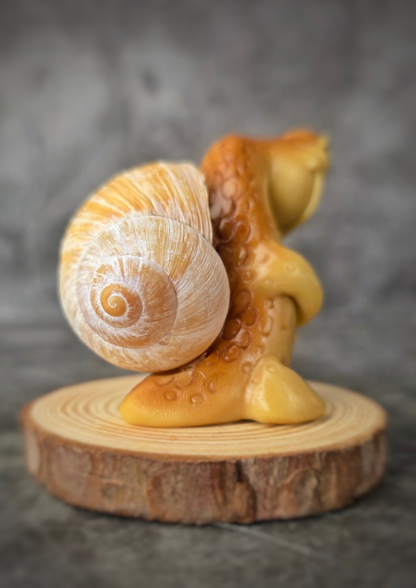 Slybie - TrailSnailz Mystical Snail Sculpture