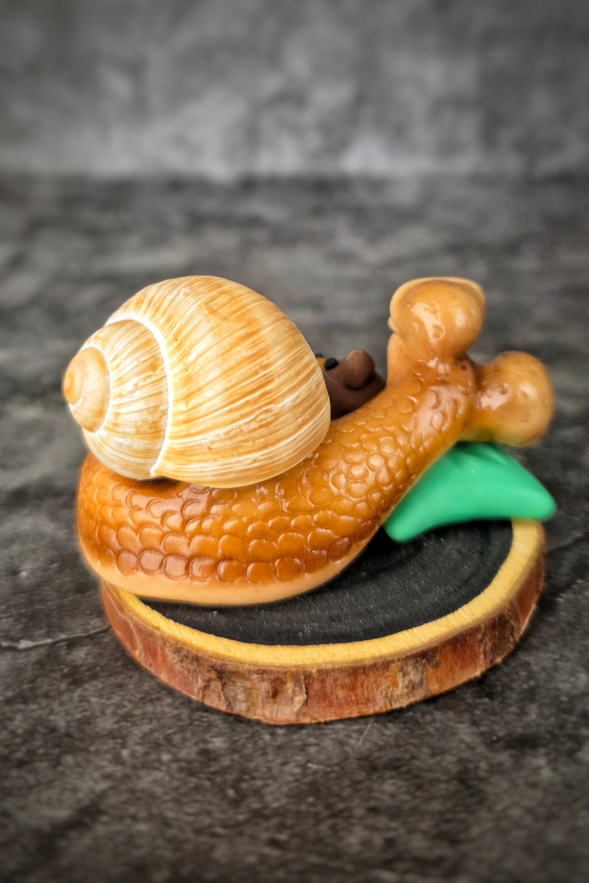 Snoodle - TrailSnailz Mystical Snail Sculpture