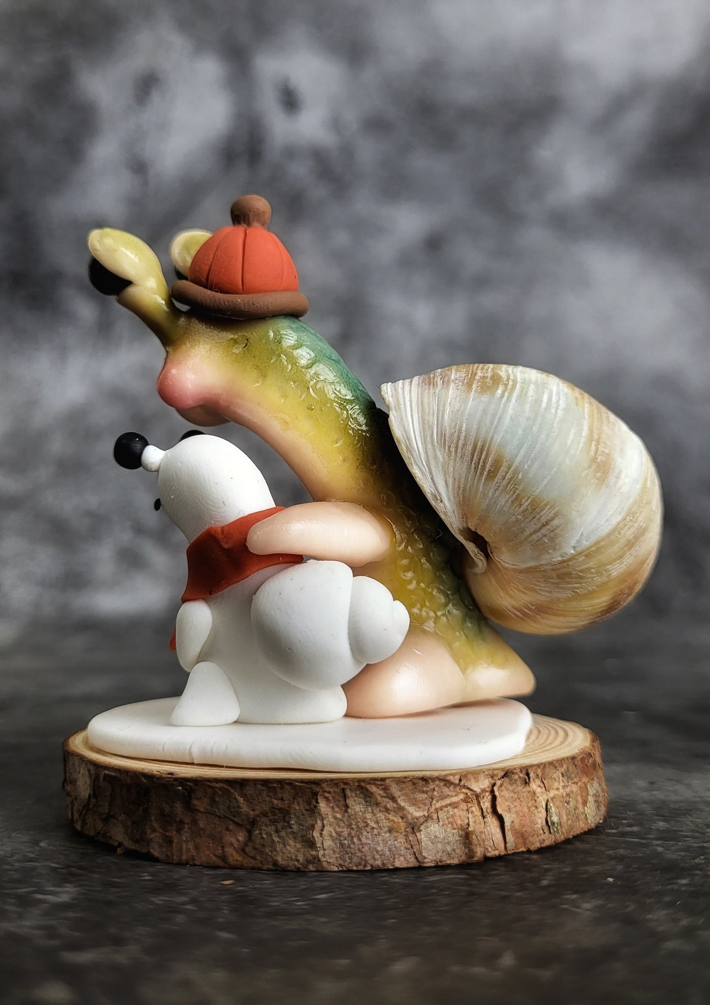 Flurry - TrailSnailz Mystical Snail Sculpture