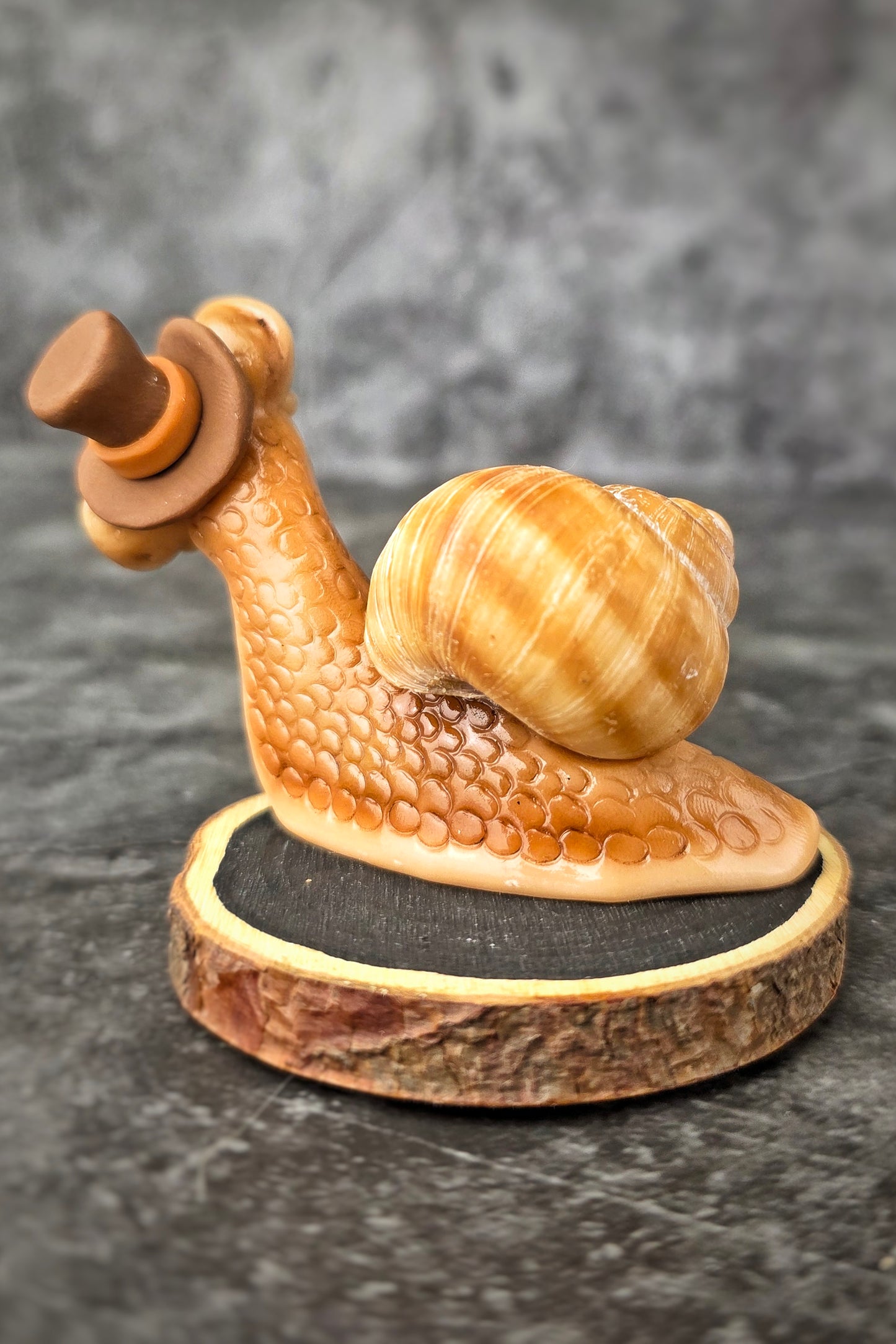 Boffin - TrailSnailz Mystical Snail Sculpture