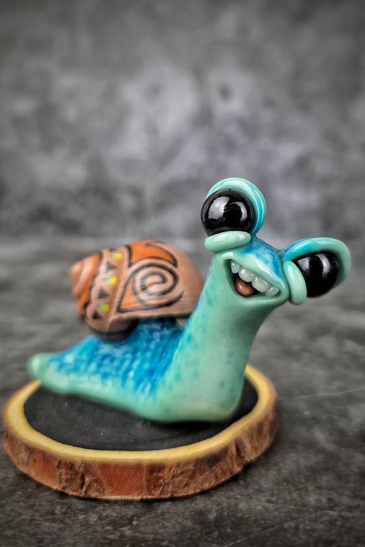Sullie - TrailSnailz Mystical Snail Sculpture