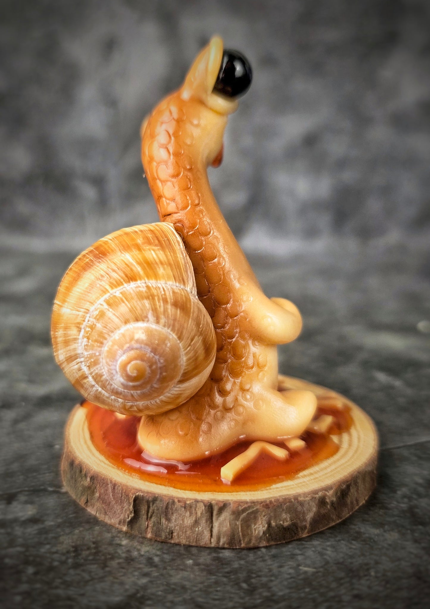 Grumble - TrailSnailz Mystical Snail Sculpture