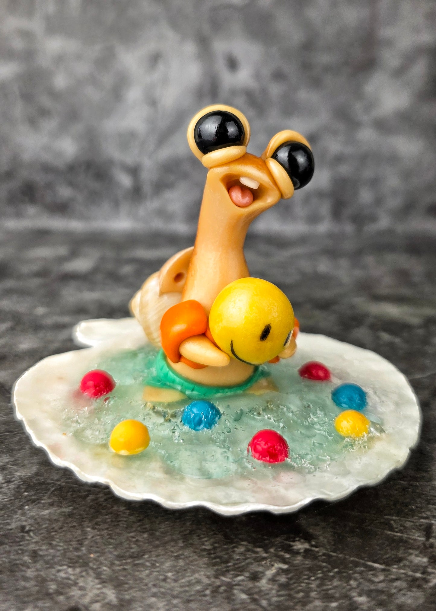 Tubbles - TrailSnailz Mystical Snail Sculpture