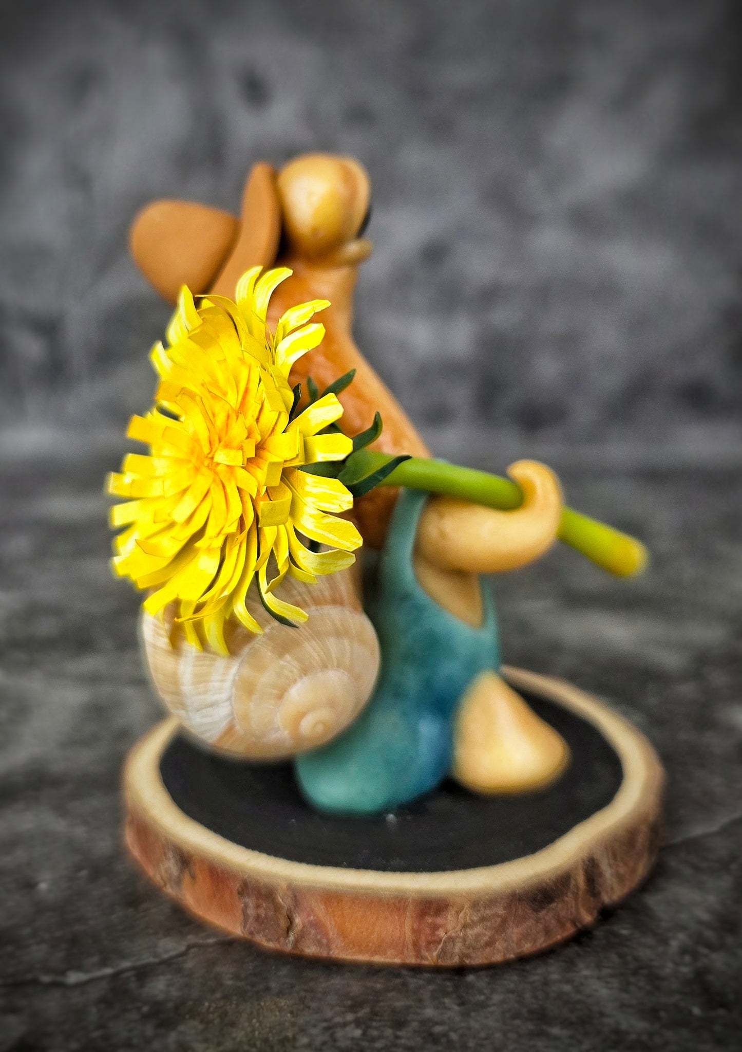 Wurzel - TrailSnailz Mystical Snail Sculpture
