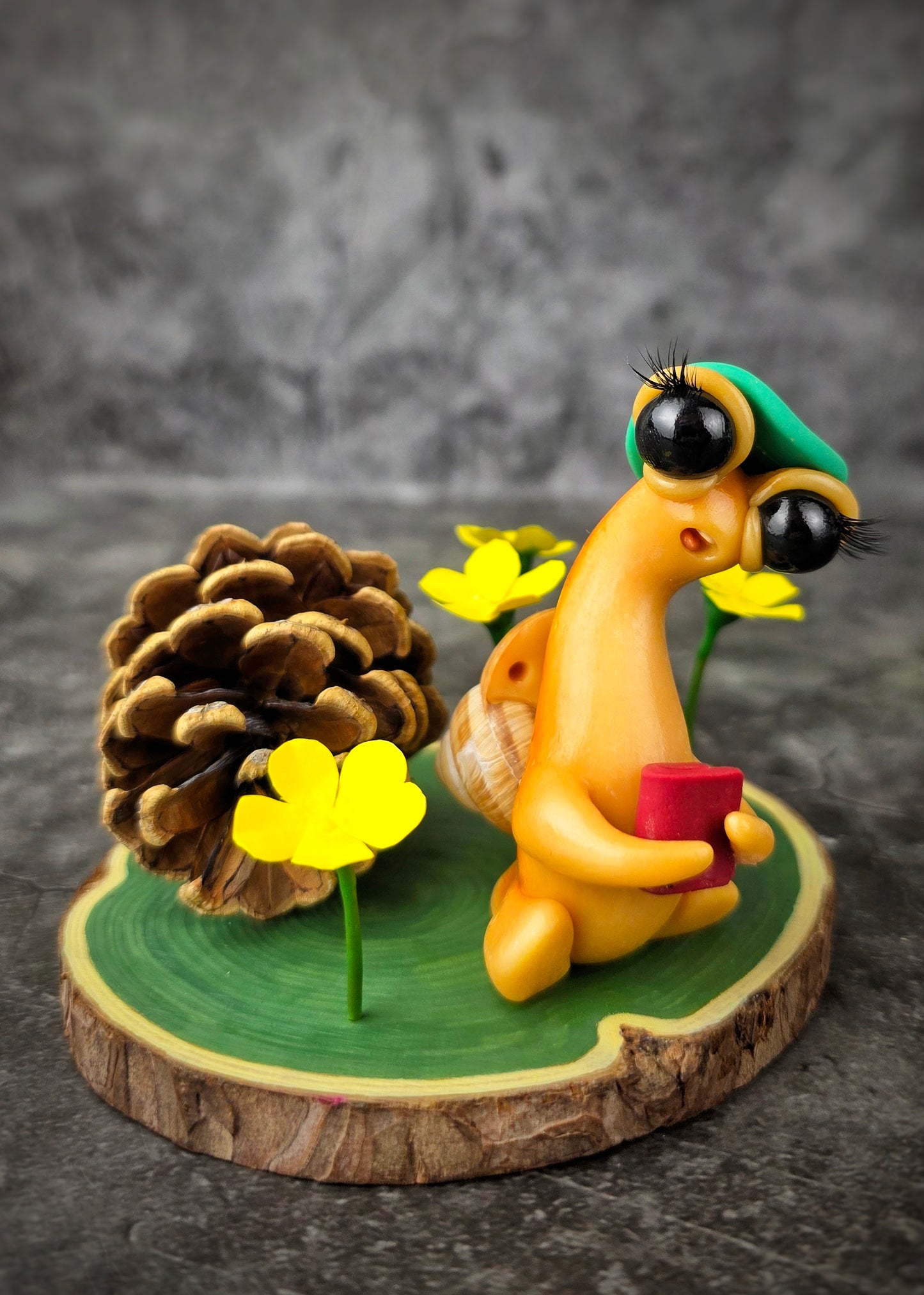 Fern - TrailSnailz Mystical Snail Sculpture