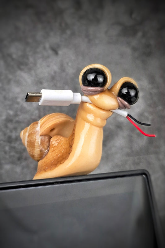 Ian - TrailSnailz Mystical Snail Sculpture