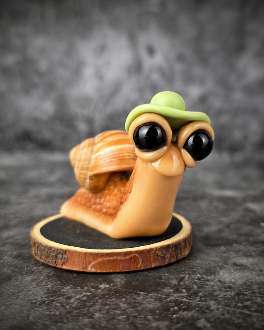 Gilbert - TrailSnailz Mystical Snail Sculpture